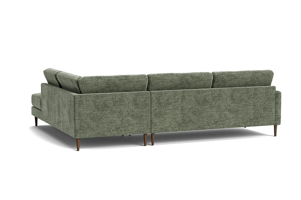 Lala Bumper Sectional in Latex - Image 4