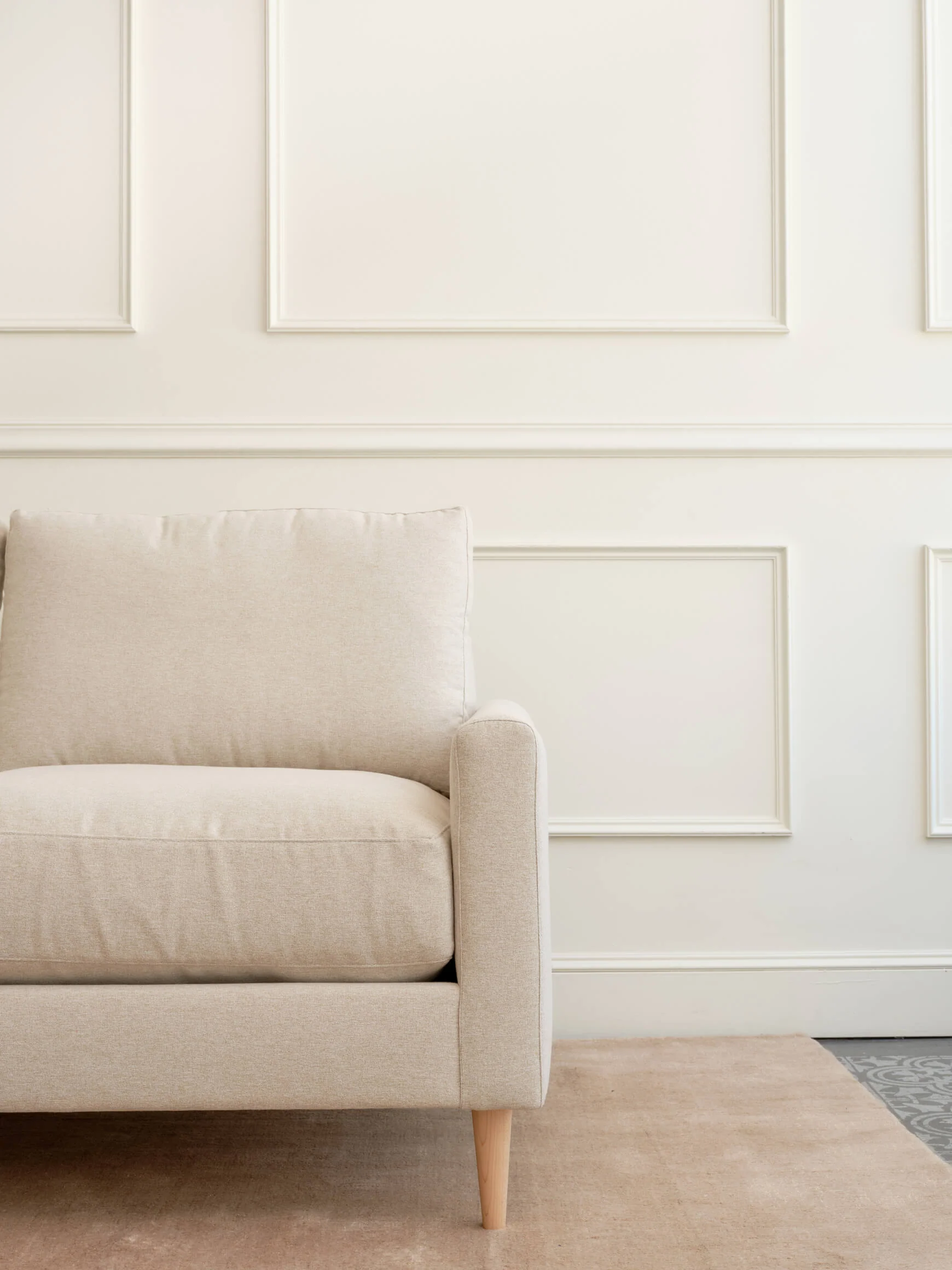 Lala Bumper Sectional in Natural Latex - Image 5