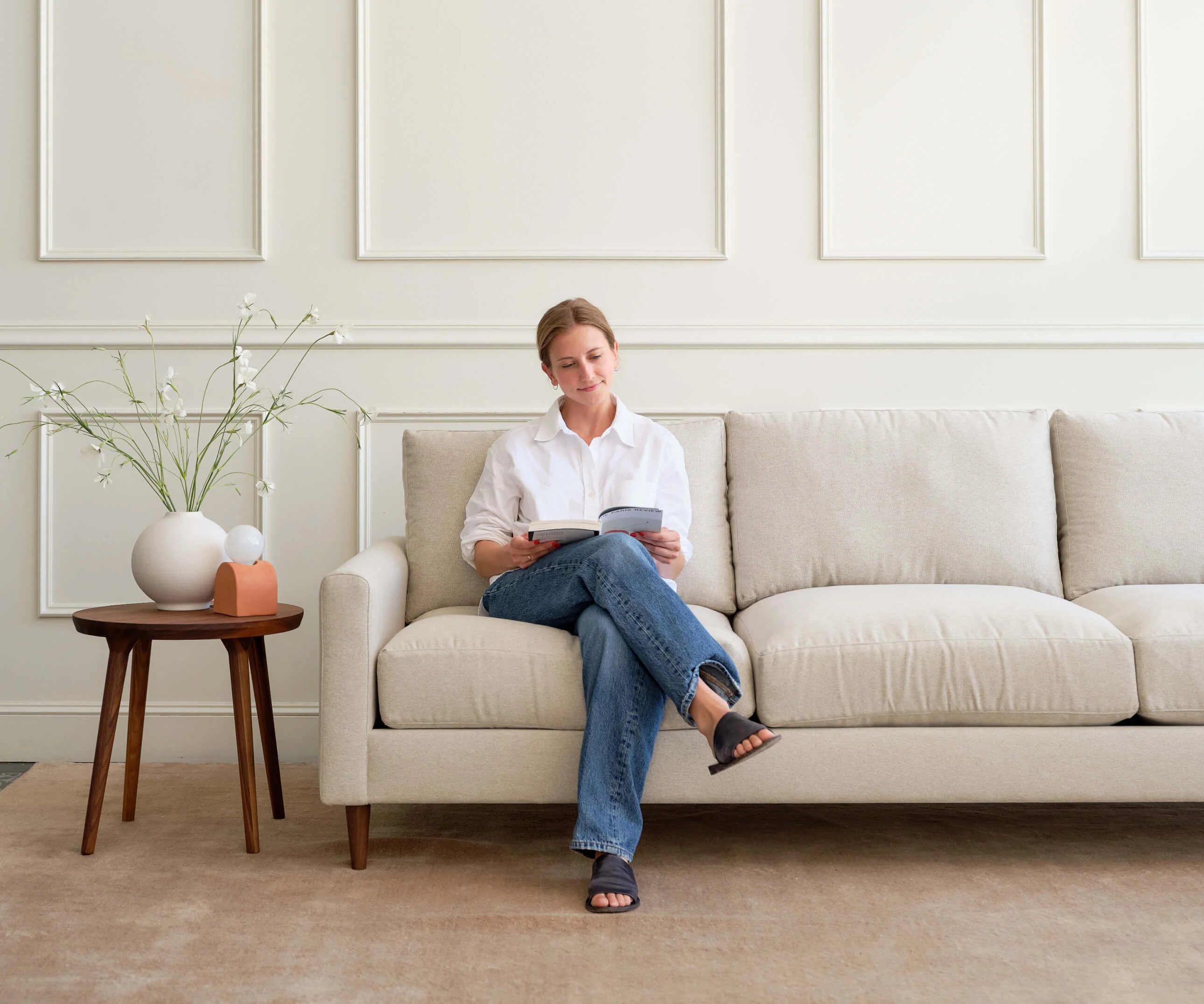 Lala Sofa in Natural Latex - Image 6