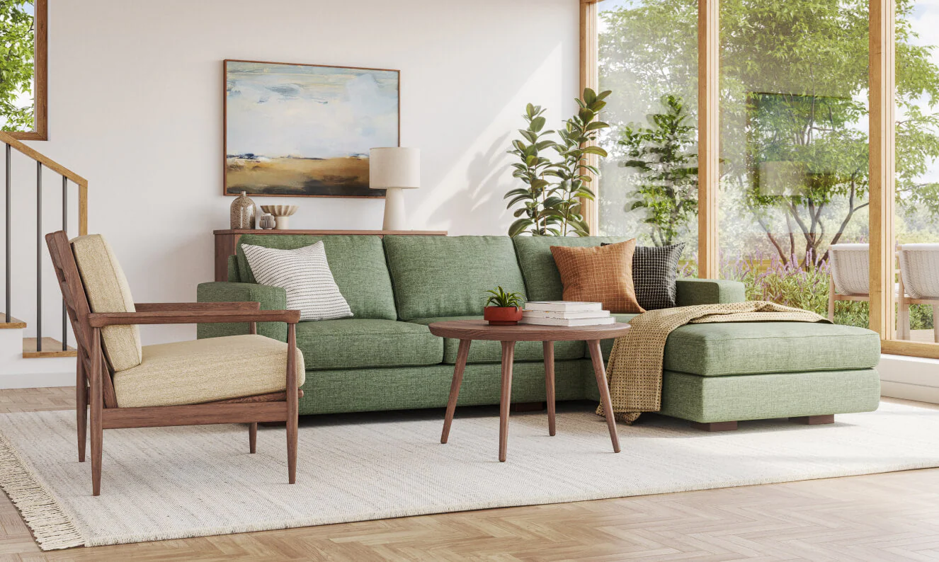 Rio Plush Chaise Sectional - Image 11