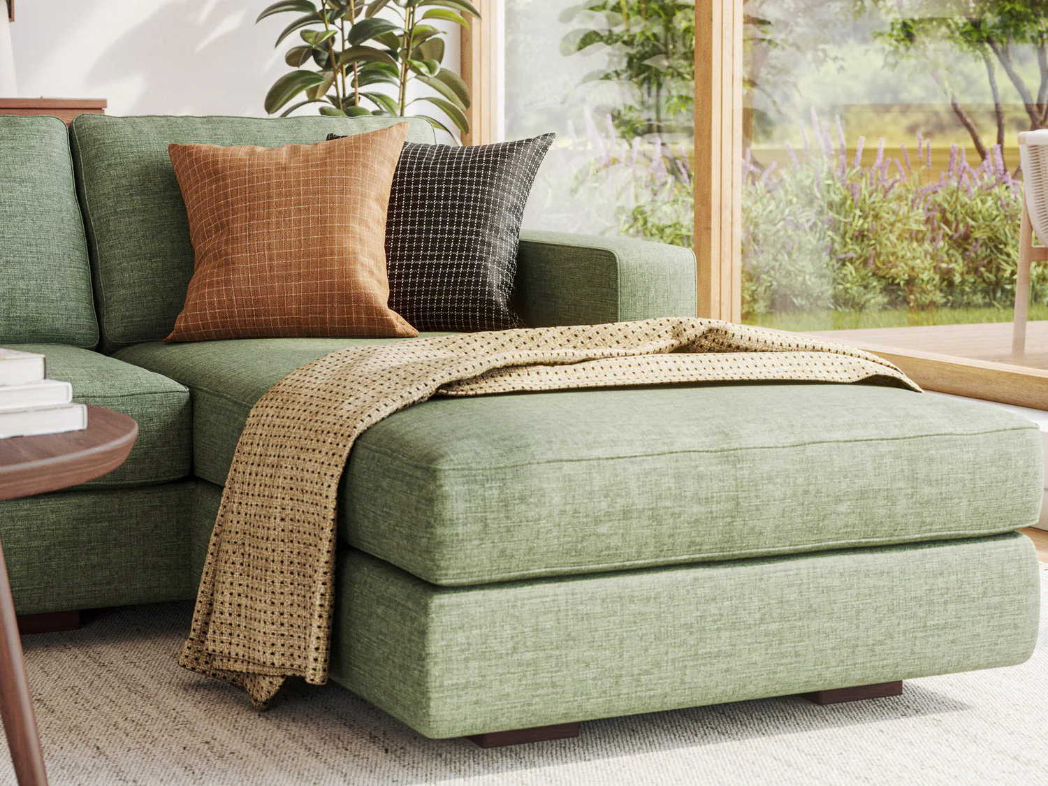 Rio Plush Chaise Sectional - Image 5