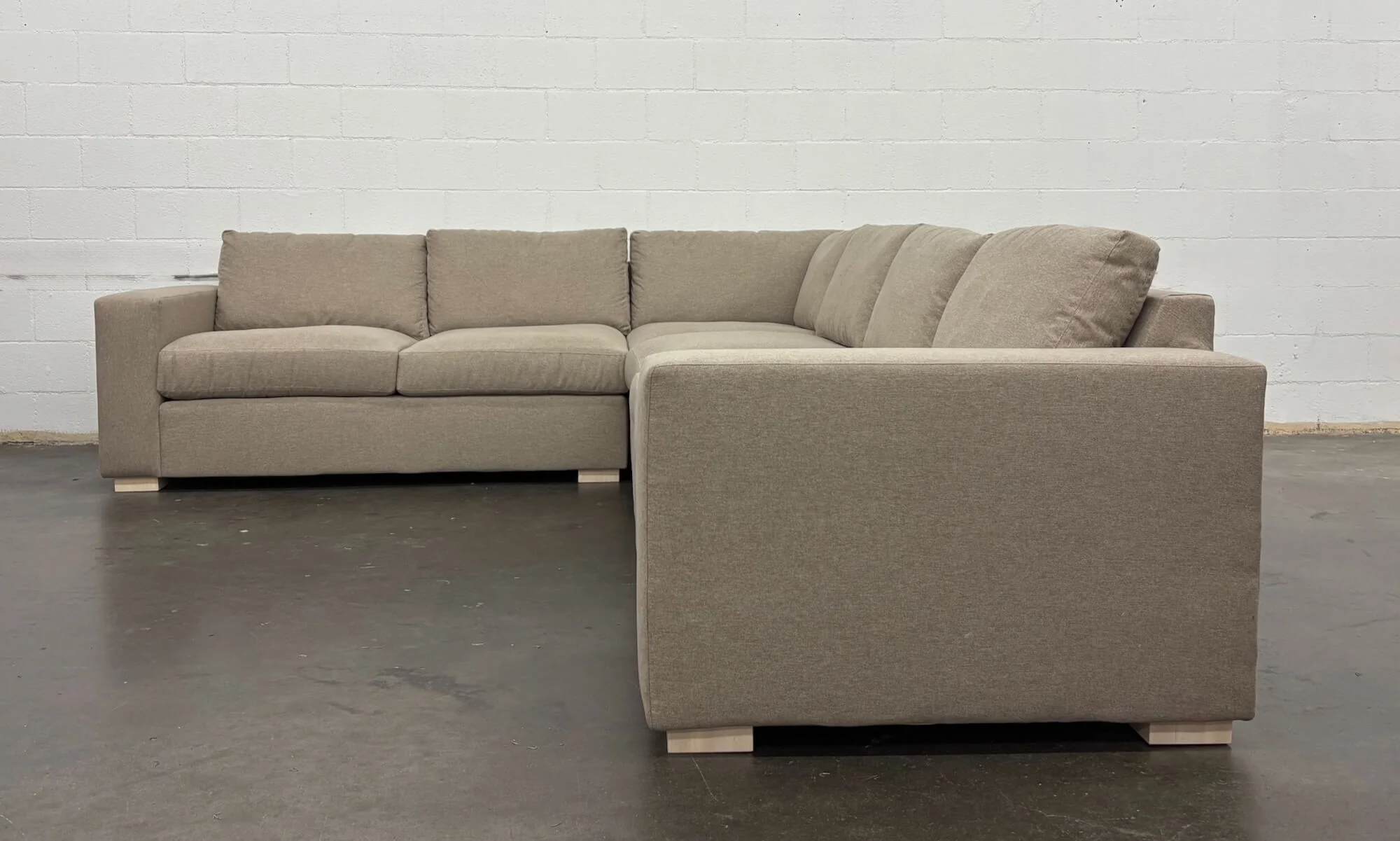 Rio Plush Corner Sectional with Natural Latex Cushions - Image 3