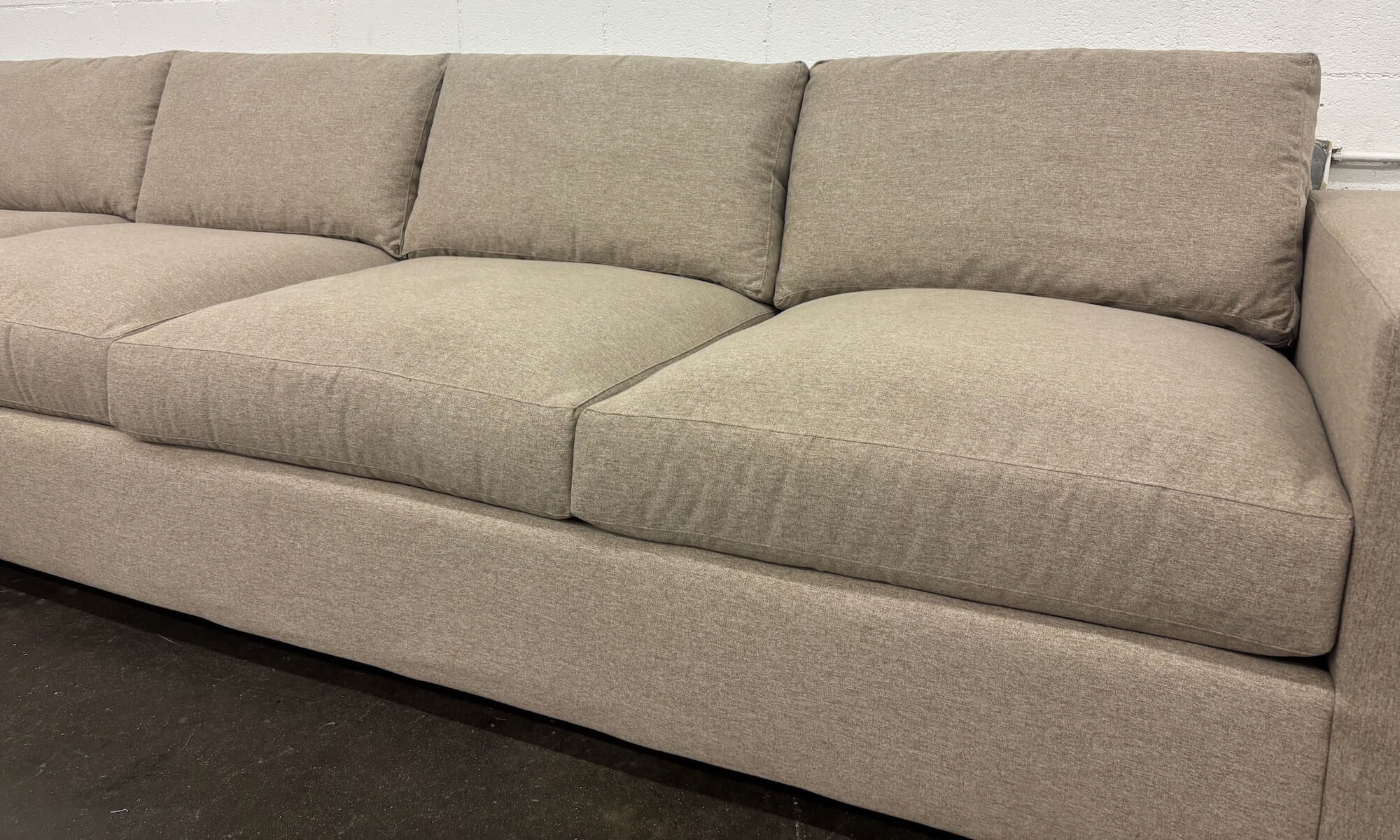 Rio Plush Corner Sectional with Natural Latex Cushions - Image 6