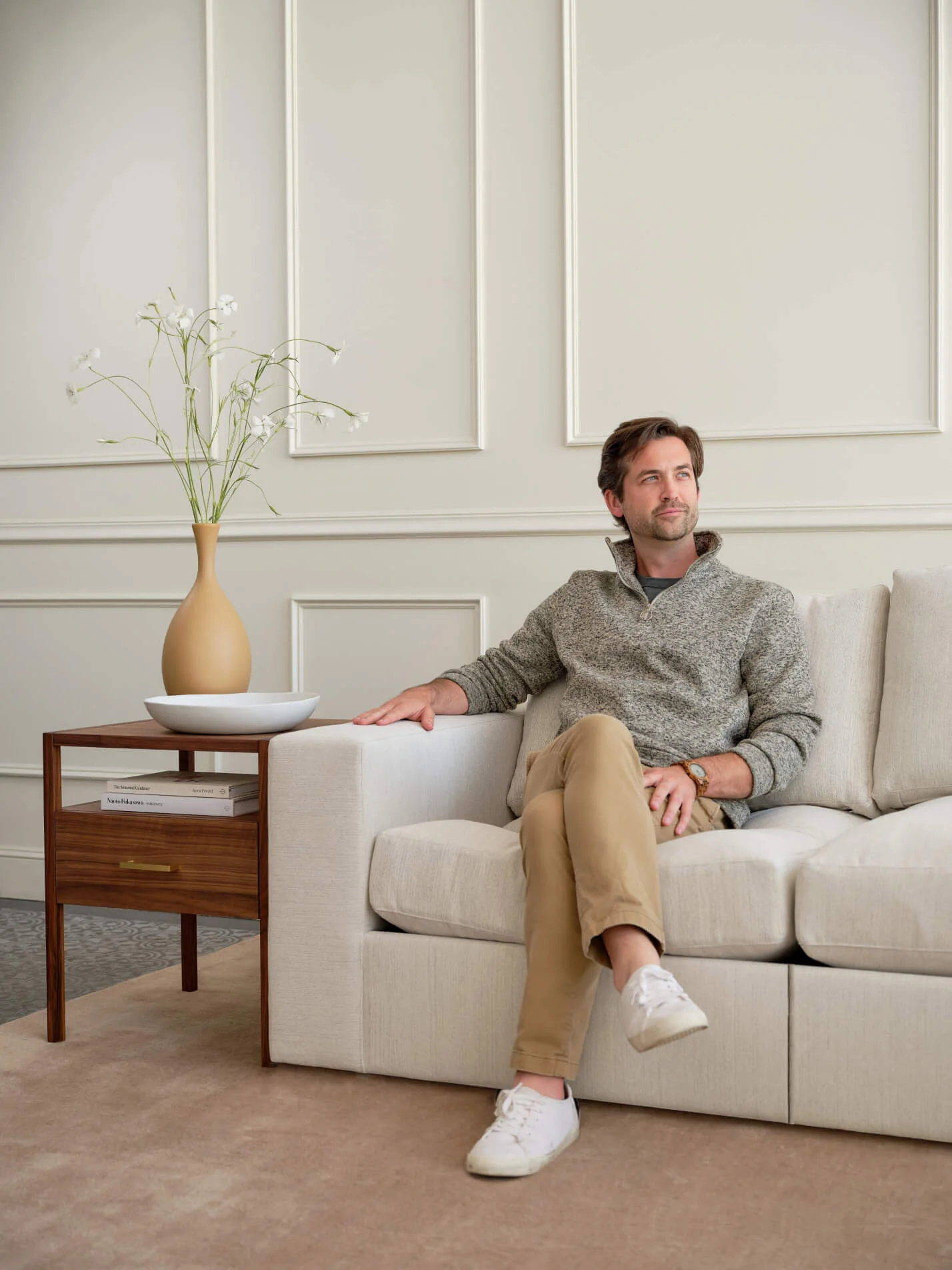 Rio Plush Modular U Sectional in Natural Latex - Image 6