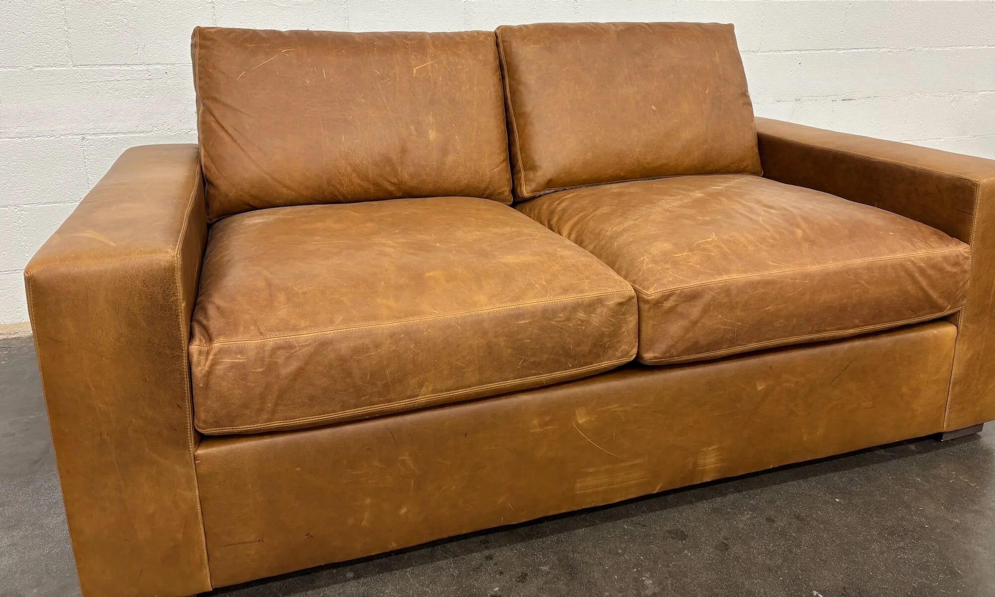 Rio Plush Sofa with Natural Latex Cushions and Leather - Image 3